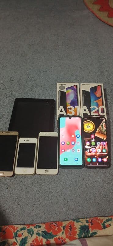 телефон бушный: Samsung Galaxy A22, Б/у, 16 ГБ, цвет - Черный, 2 SIM — 3