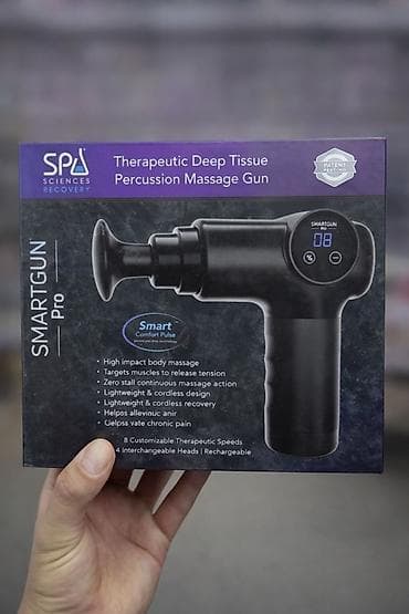 Массажер Перкуссионный пистолет, Все тело, Новый