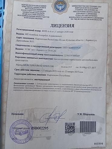 12 9: Пункт назначения: Все направления, Количество мест: 17, Лицензия №: 09В002295 — 5