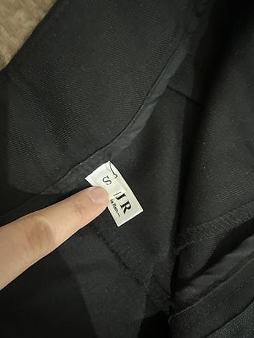 штаны клеш: Черные брюки-клеш - Фасон: расклешённые от колена, классический крой — 2