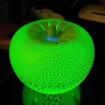 usb колонки со встроенной звуковой картой: Колонка-светильник. Питание USB, подключение проводное - Мини-джек — 1