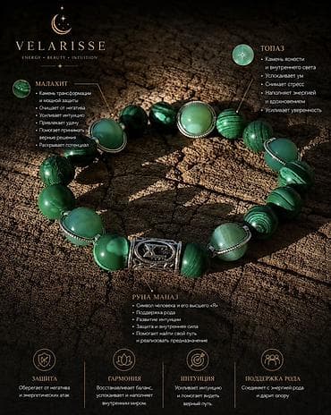 свадебный платья мусульманский: Браслет Velarisse «Энергия • Красота • Интуиция» Материалы и — 1