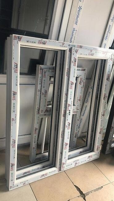 ПВХ окна и створки из профиля Nordprof/AVERS - Материал at lalafo.kg ПВХ окна и створки из профиля Nordprof/AVERS - Материал