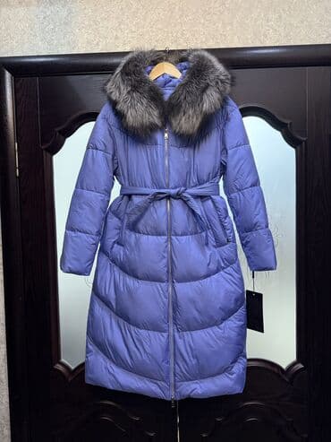 длинное трикотажное платье с капюшоном: Пуховик, Длинная модель, Китай, С капюшоном, 2XL, 3XL — 2