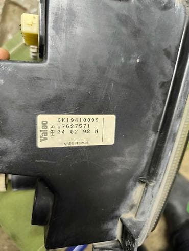 eagle eyes: Передняя левая фара Seat 1998 г., Б/у, Оригинал — 3