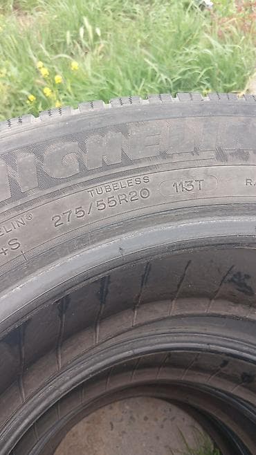 55: Шины 275 / 55 / R 20, Всесезонная, Б/у, Комплект, Внедорожные (АТ/МТ), Michelin — 2