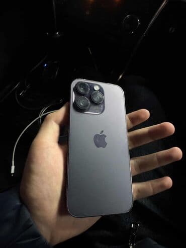 redmi note 10c: IPhone 14 Pro, Б/у, 128 ГБ, Deep Purple, 83 % — 7