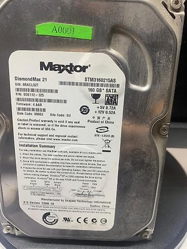 мониторы для пк: Накопитель, Maxtor, HDD, До 128 ГБ, 3.5", Для ПК — 1