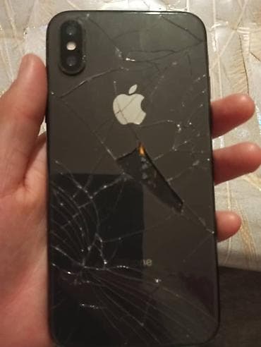 IPhone X, Б/у, 256 ГБ, Черный, 100 %