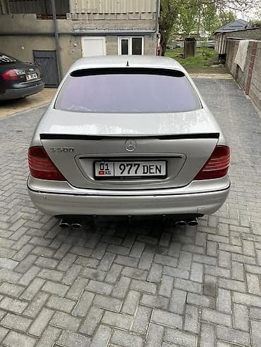 задняя пружина: Mercedes-Benz S-Class: 2003 г., 5 л, Автомат, Газ, Седан — 8