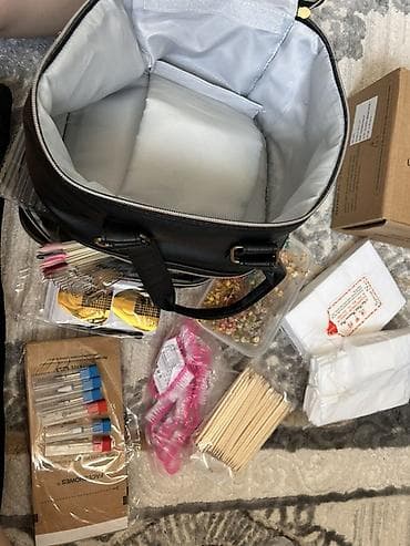 сумка для маникюра: Набор для Мастера маникюра Набор для наращивания/дизайна ногтей — 4