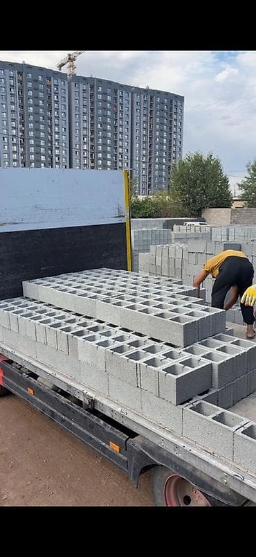 solutions upper: Сапаттуу жана бышык пескоблоктор Пескоблок 15, 20, тумба Озубуздун — 3