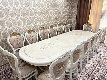 полки токмок: Конок бөлмөсү үчүн үстөл жана отургуч, Колдонулган, Акылуу жеткирүү, түсү - Саргыч боз — 3