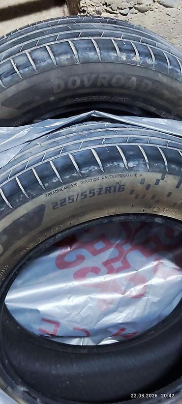 Транспорт: Летние автомобильные шины Dovroad, комплект 2 шт. по 1000 сом. - — 1