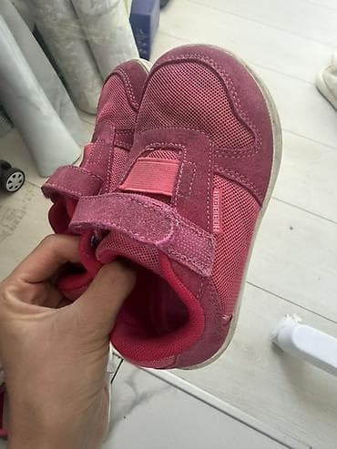 mini melissa: Детские кроссовки/кеды, 2 пары. 1) Розовые кроссовки Biomecanics: - — 1