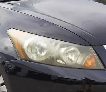 Унаа тетиктери: Алдыңкы оң фара Honda 2009 г., Колдонулган, Оригинал, Жапония — 1