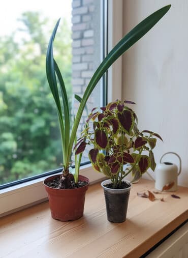 отдам просто так: Цветы комнатные все на 5 кг . Амаралис будет цвести красными цветами — 1