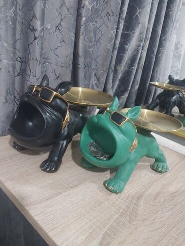 декоративные растения: Декоративные статуэтки‑органайзеры в виде котов с короной.1000 т.с — 8