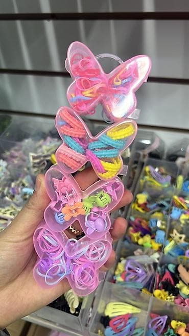 Сумкалар: Чачка арналган аксессуар, Балдага, Материалы: Текстиль — 4