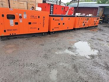 Генераторы: Дизельные генераторы Excalibur (Ultra Silent, Heavy Duty) - Мощности — 8
