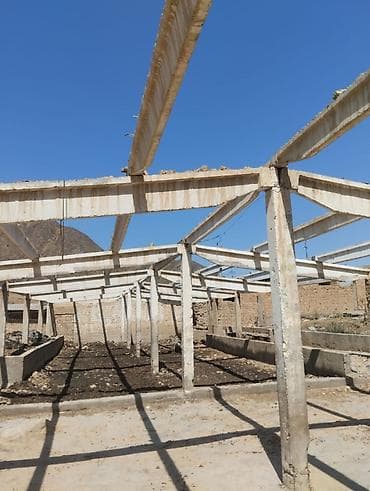 ферма крс: Продаётся каркас сельскохозяйственного ангара/коровника из — 1