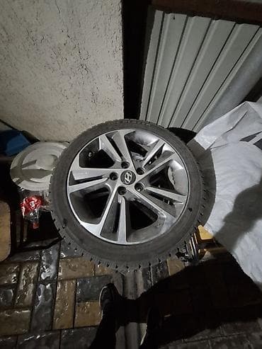 r16 sonata: Колеса в сборе 225 / 45 / R 17, Всесезонная, Б/у, 1 шт, Легковые, Литые, отверстий - 5 — 1