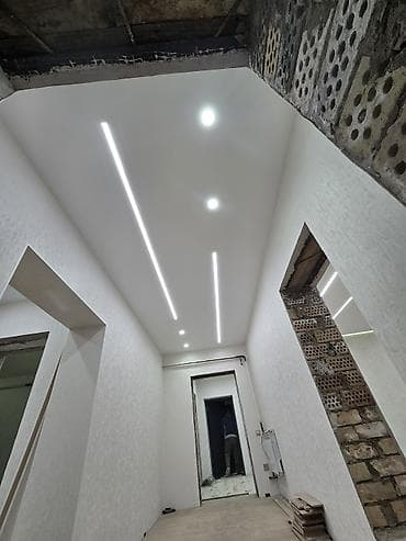 натяжный потолки: Натяжной потолок Глянцевое Монтаж — 8