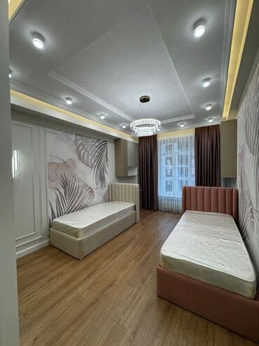 квартиры в асанбай: 4 комнаты, 128000 м², Элитка, 3 этаж, Дизайнерский ремонт — 5