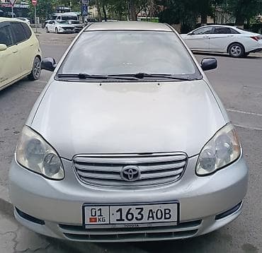 такта корола: Toyota Corolla: 2002 г., 1.8 л, Автомат, Бензин, Седан — 4