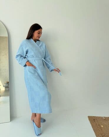 домашние халаты больших размеров: Вафельные халаты Качество 🔝 Все размеры есть рынок Орто-Сай «Оберон» — 4