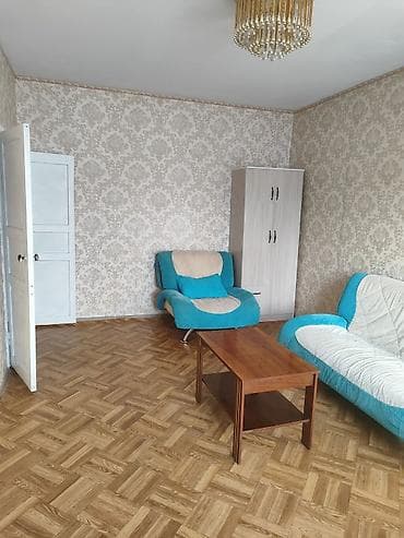 квартира 104 серии бишкек: 1 комната, 33 м², 5 этаж, Старый ремонт — 3