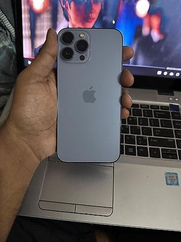 iphone 13 pro mac: IPhone 13 Pro Max, Б/у, 256 ГБ, Sierra Blue, 84 % — 2