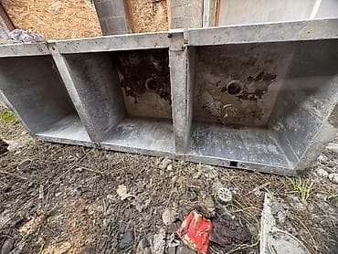 Салонные кресла: Промышленная трёхсекционная мойка из нержавеющей стали с каркасом - — 2