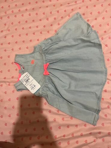 карнавальный костюм бишкек: Детское платье, цвет - Голубой, Новый — 1