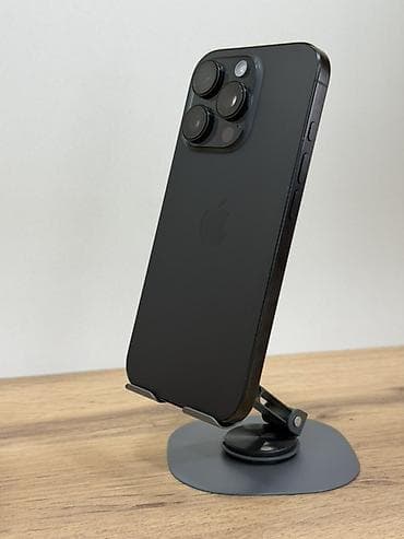 про pro: IPhone 16 Pro, Б/у, 256 ГБ, Черный, Защитное стекло, Чехол, 90 % — 3