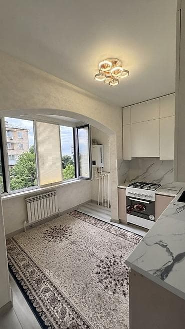5: 1 комната, 44 м², Кызыл Аскер 105 серия, 5 этаж, Евроремонт — 4