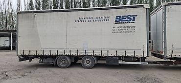 тандем европа: Прицеп, Шторный, от 12 т, Б/у — 1