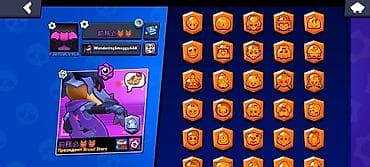 Видеоигры и приставки: Аккаунт Brawl Stars Основное: - Трофеи: 27 482 - Сезонная лига: II - — 5