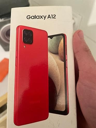 samsung galaxy tab a7: Samsung Galaxy A12, цвет - Красный — 1