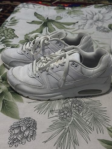 Туфли: Мужские кроссовки, 41.5, 42, 42.5, Nike, Б/у, цвет - Белый, Самовывоз, Бесплатная доставка — 4