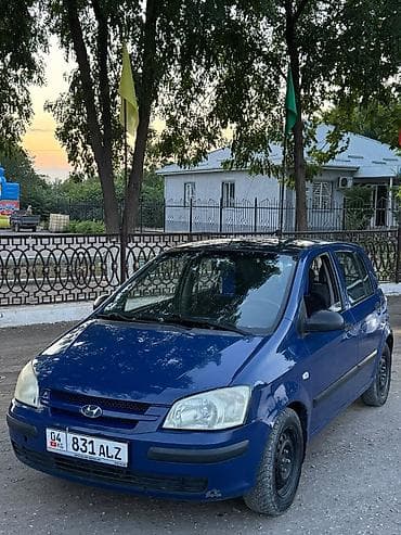 Унаа сатуу: Hyundai Getz: 2003 г., 1.3 л, Кол менен иштөөчү, Бензин, Хетчбек — 3