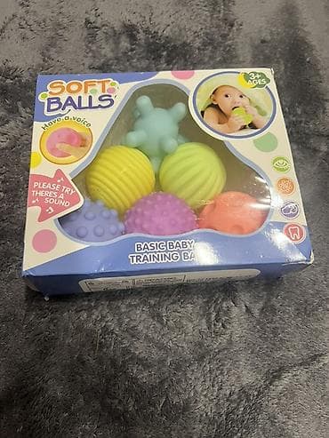 сквиш лапка купить: Набор сенсорных мячиков для малышей Soft Balls (Basic Baby Training — 1