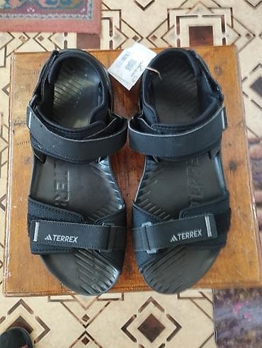 Мужская обувь: Мужские сандалии, 43, Adidas, Новый, цвет - Черный — 3