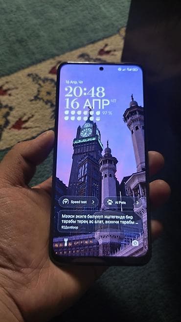 Redmi, Redmi Note 12, Б/у, 256 ГБ, цвет - Черный, 2 SIM