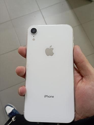 samsung note 9: IPhone Xr, Б/у, 64 ГБ, Белый, 100 % — 1