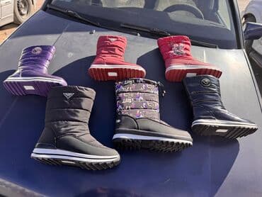 сапоги зимние на высоких каблуках: Женские зимние дутики/сникерсы - Цвет: черный, глянцевый — 3