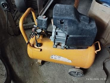 бенза пил: Компрессор Для покраски, Электрический, Поршневой — 1