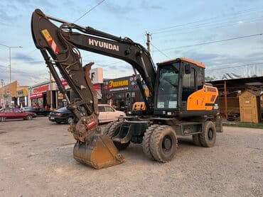 Экскаватор, Hyundai, 2021 г., Колесный