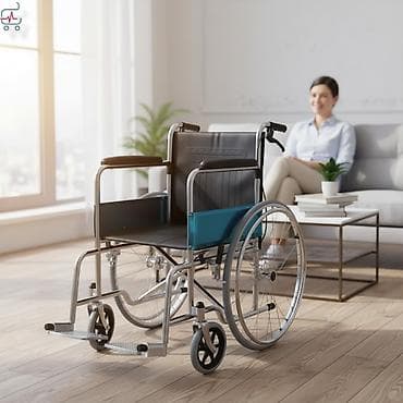 Инвалидная коляска Раскладушка В комплекте идет кожанная сидушка и