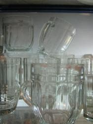 ваза бокал: Коллекция советского питейного стекла и хрусталя. Пивные кружки — 1